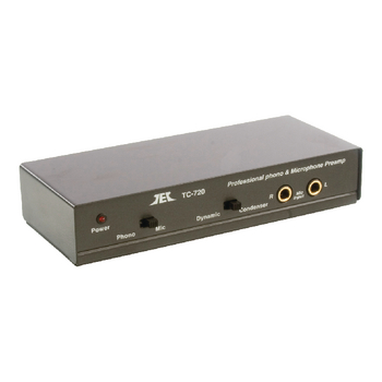 PRE AMP-MIC Professionele voorversterker microfoon / fono Product foto